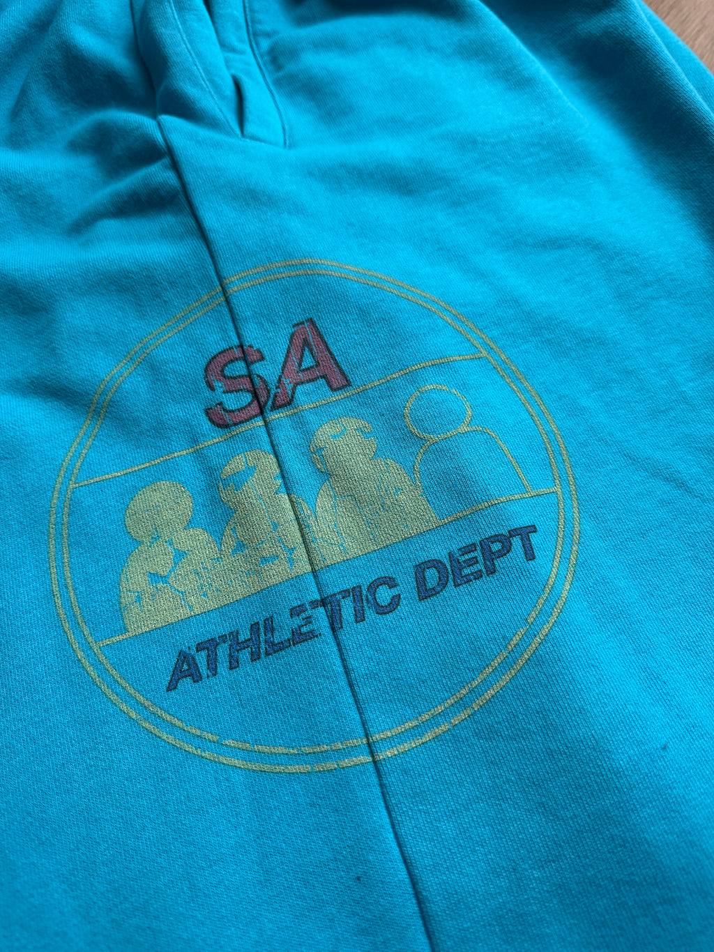 COMING TO LONDON SWEATSHORTS - BLUE