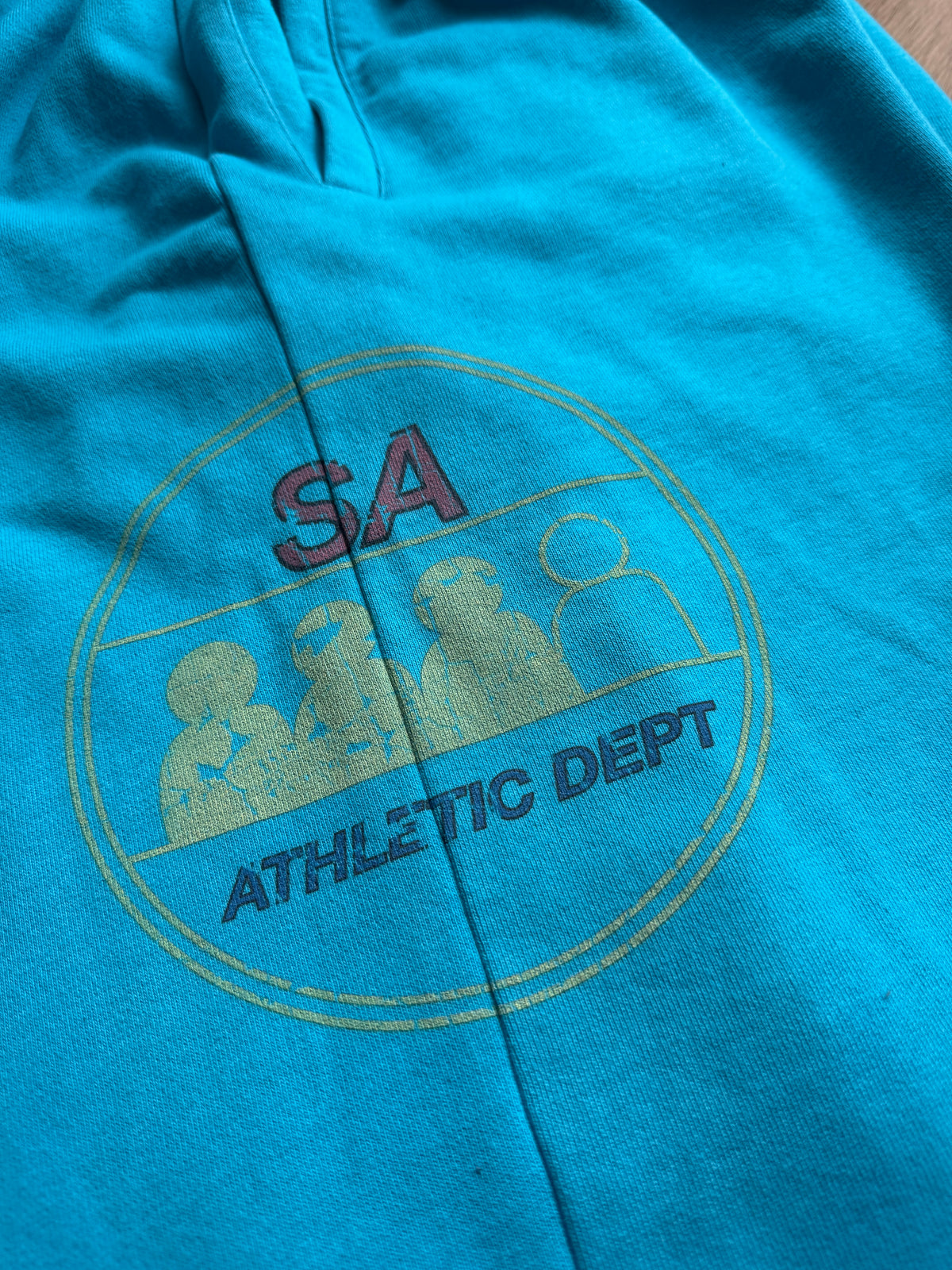 COMING TO LONDON SWEATSHORTS - BLUE